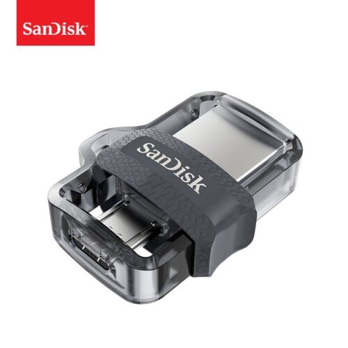 SanDisk OTG USB Flash Drive 32GB 16GB USB 3.0 Dual Mini Pen Drives 128GB 64GB PenDrives for PC and Android phones For shipping Hard disks, Flashes and Storage Computer and office supplies